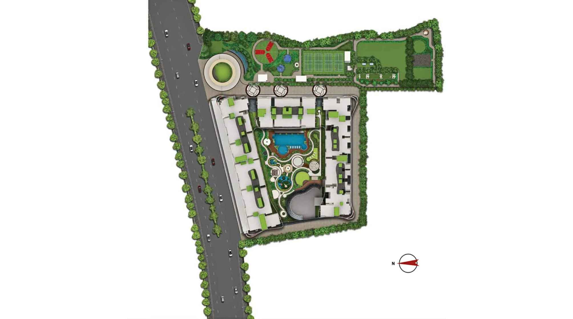Siddha-Sky-Floor-Plan-Master-Layout