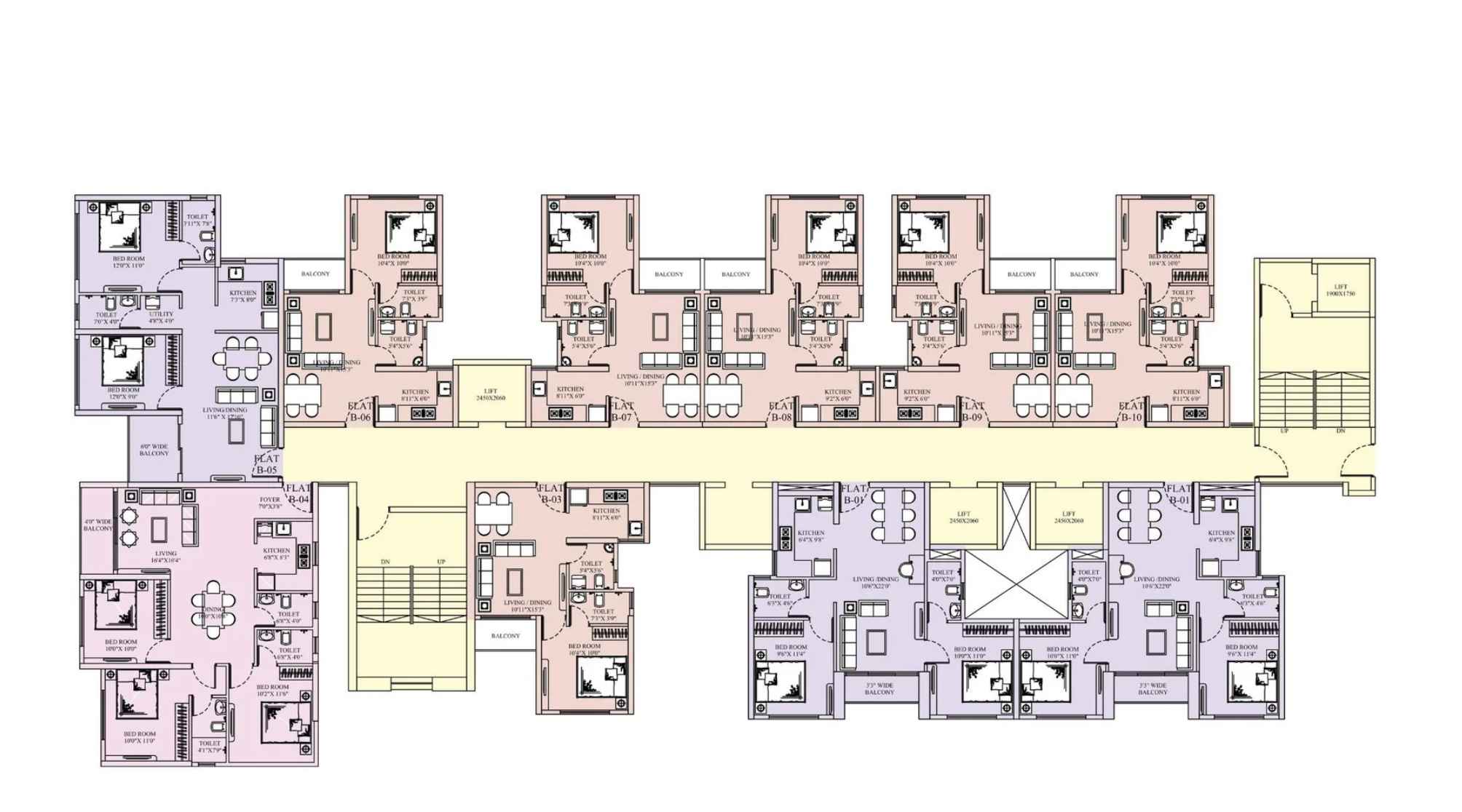 Siddha-Sky-Floor-Plan-Tower-1B